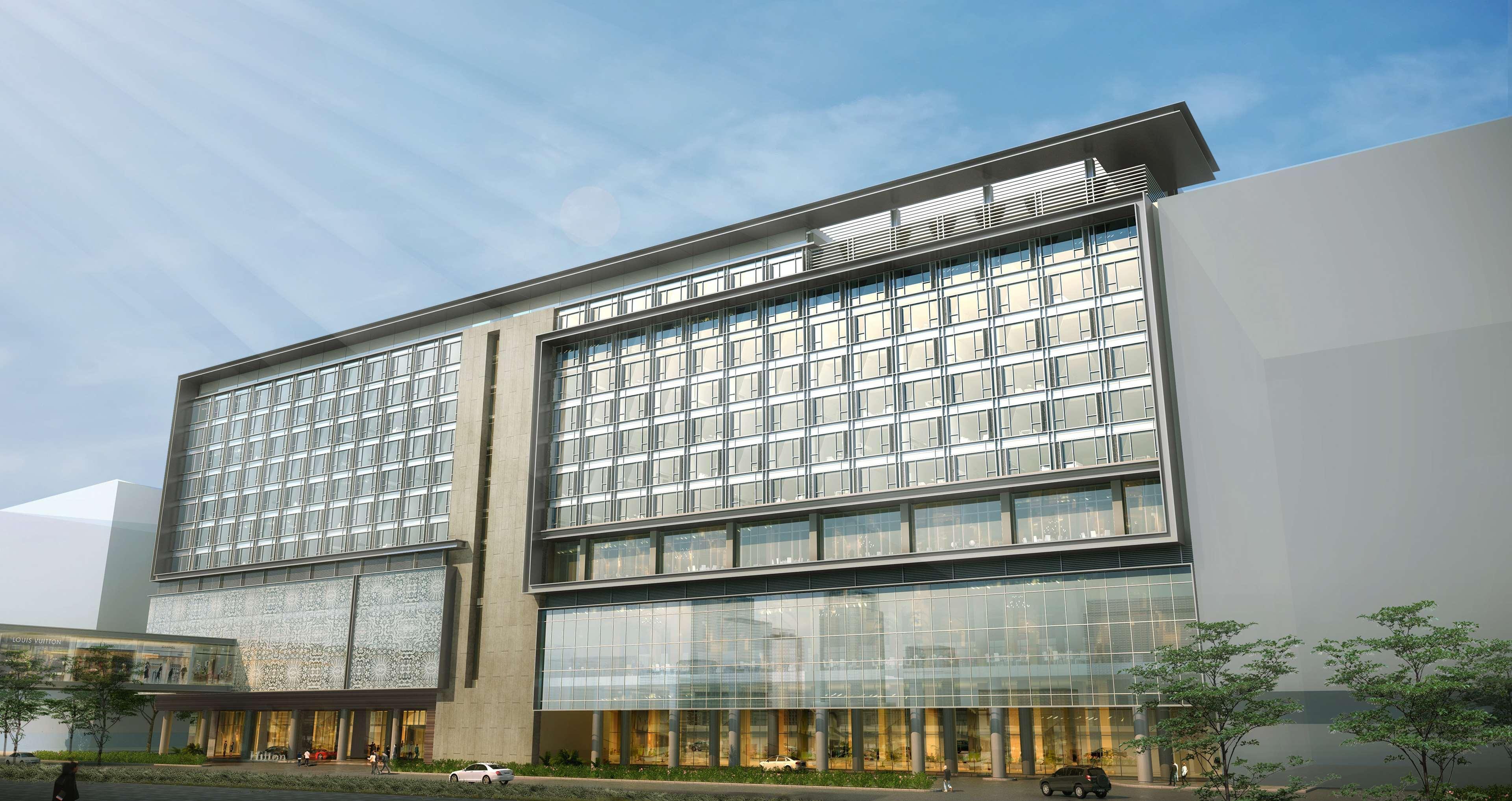 Hilton Manila Hotell Pasay Exteriör bild The new building of the National Museum of the Philippines
